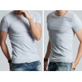OEM 2015 Latest Design Men Cotton Blouse Short Sleeve Slim Men′s T-Shirt